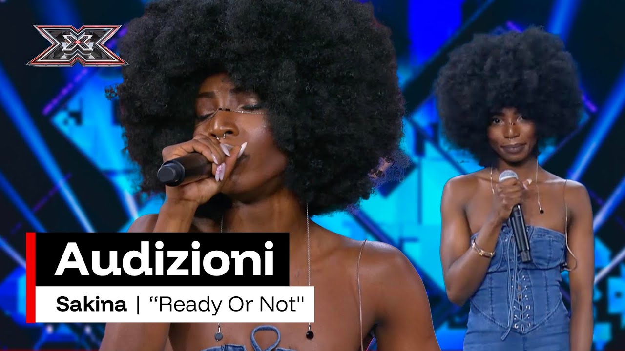 Sakina Sanogoh canta “Ready or not” dei Fugees | X Factor 2025 Audizioni 2