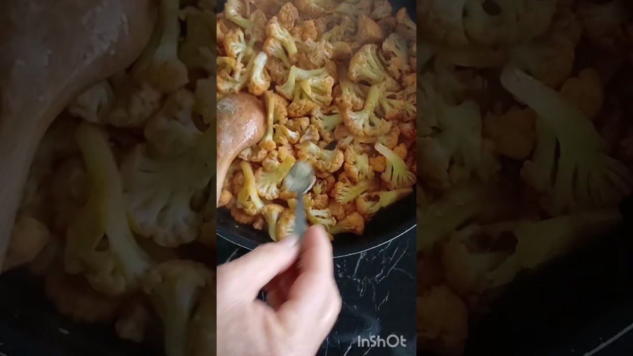 BUGÜN DE  KARNIBAHAR  MAKARNAKASI YAPTIM 🥰❤️⚘️