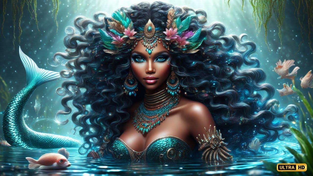 MAMI WATA : Les Secrets Mystiques des Esprits des Eaux en Afrique #MamiWata #EspritsMystiques