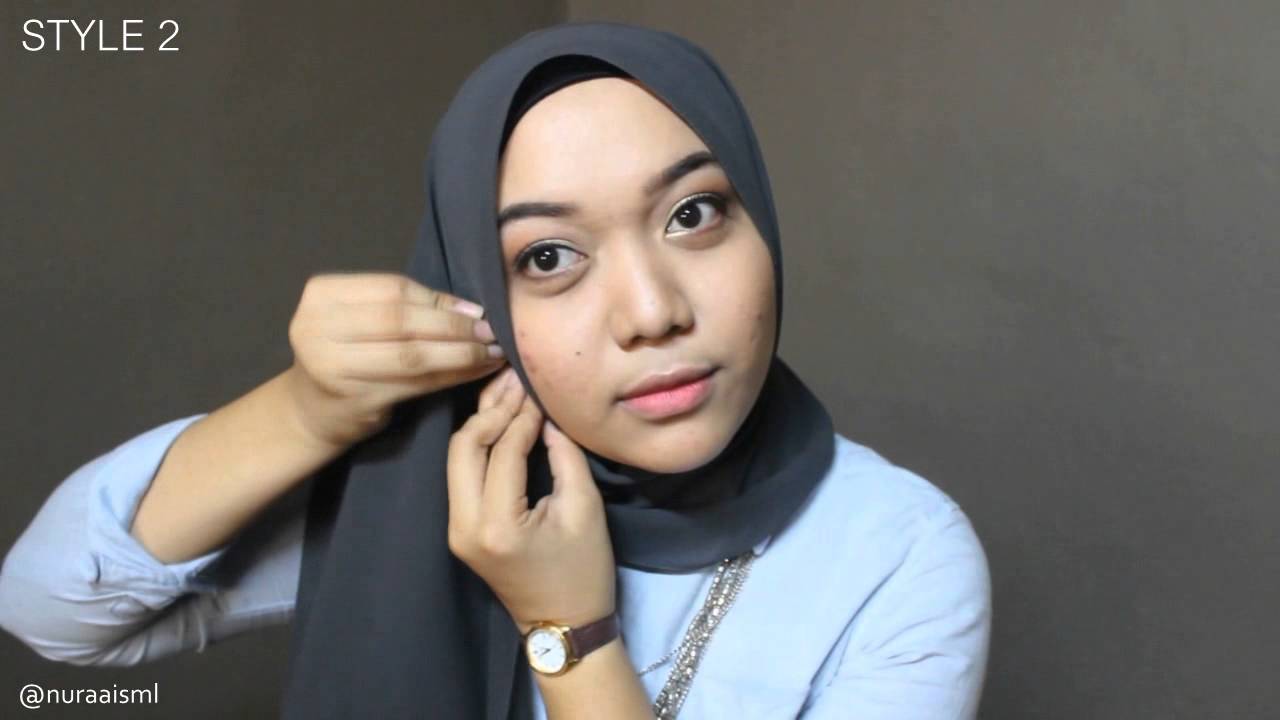 MY EVERYDAY HIJAB TUTORIAL || LONG SHAWL || 4 STYLES