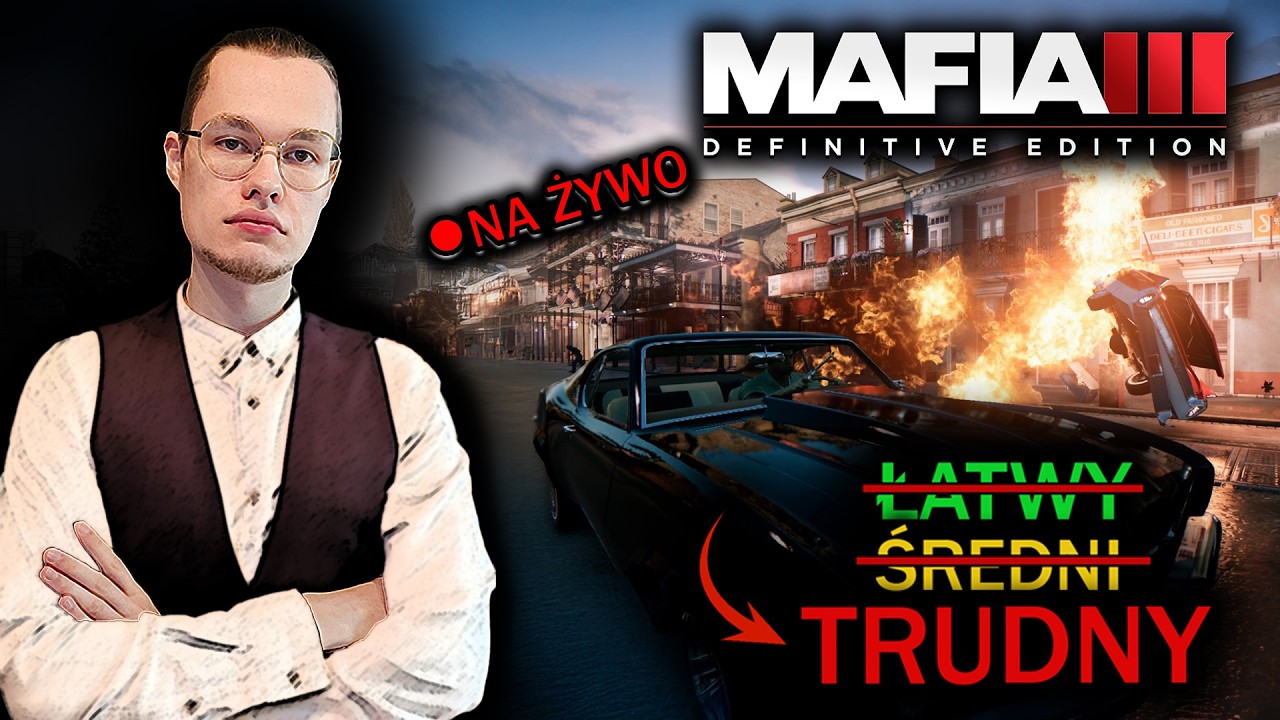 🔴Historia Lincolna Clay'a! #1🗡️⚜️[Na żywo]🔴Mafia III: Edycja Ostateczna😱 [Lektor PL]
