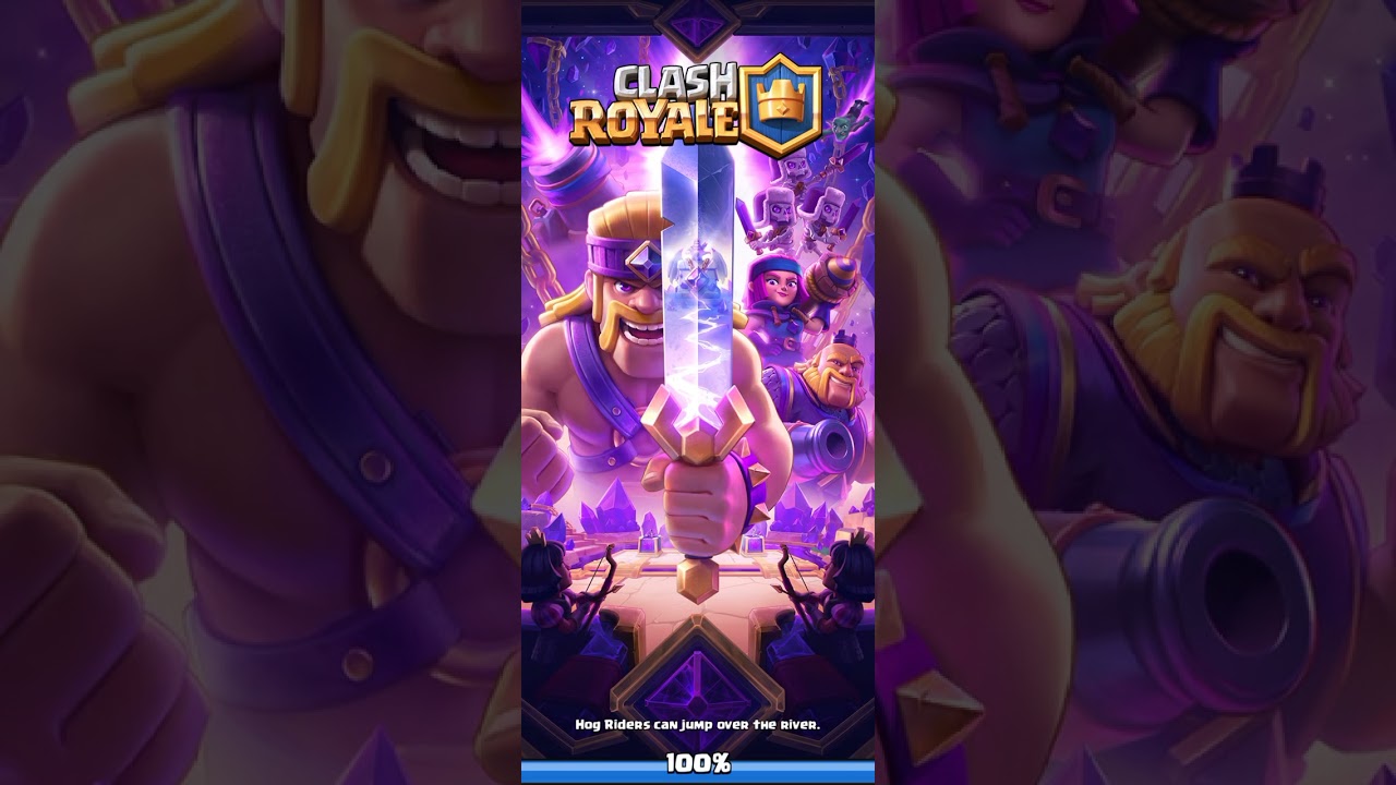 Gram moim nowym deckem z championem w Clash Royale.