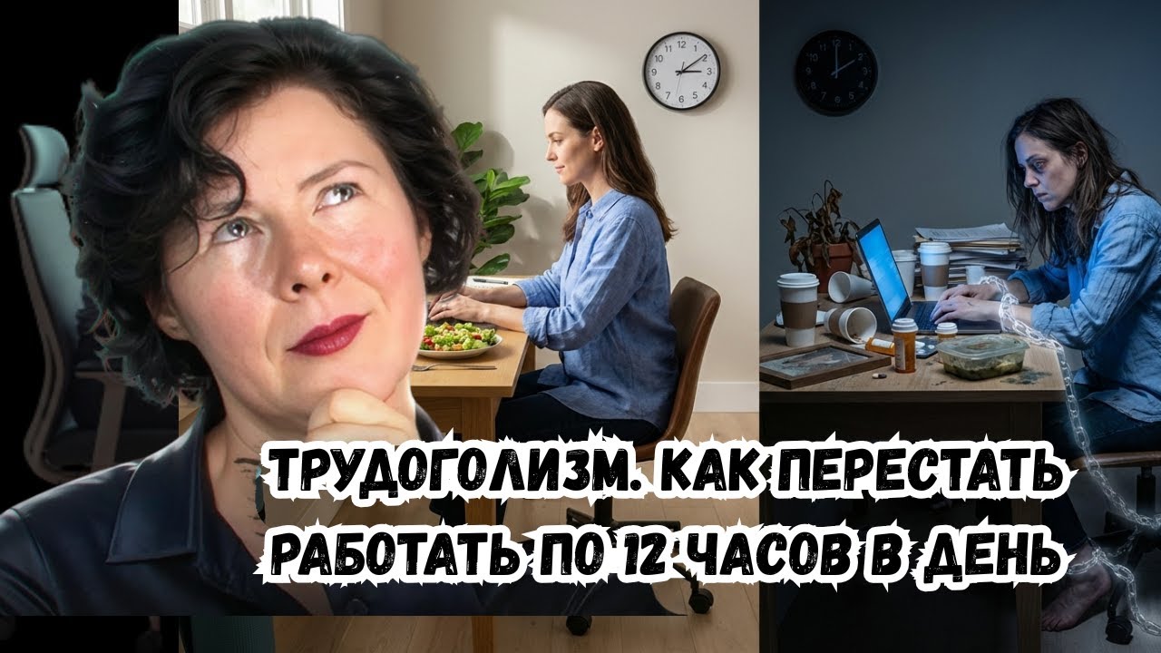 Трудоголизм  Как перестать работать по 12 часов в день