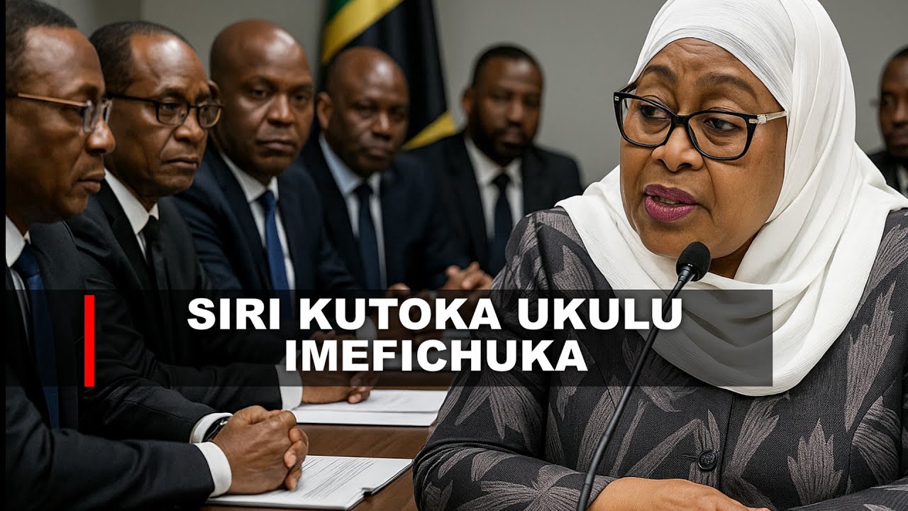 IKULU KUMECHEMKA   SIRI YAFICHUKA PART 1 #tanzanianews #samiasuluhuhassan #voxkenya