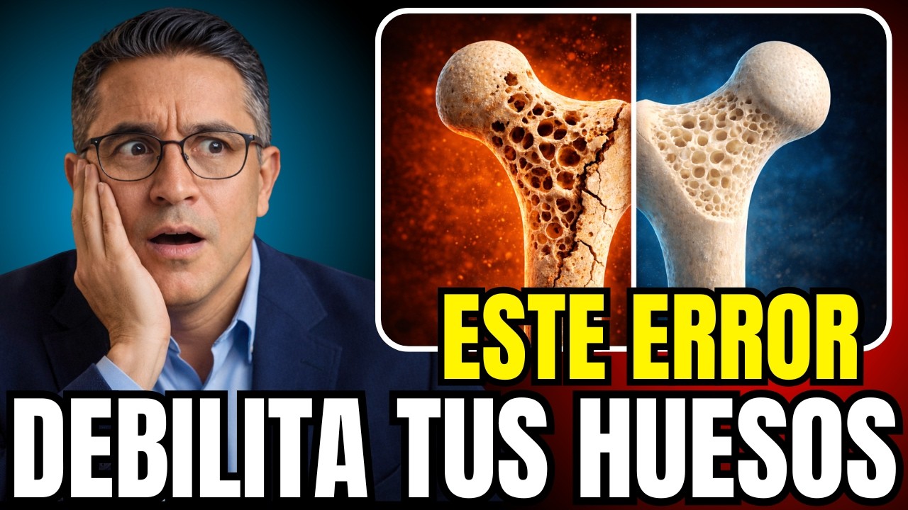 OSTEOPOROSIS: 5 ERRORES al tomar CALCIO que DEBILITAN TUS HUESOS en vez de FORTALECERLOS