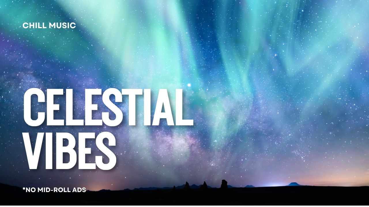 Chill Lofi Relaxing Music with breathtaking Aurora Borealis 4k