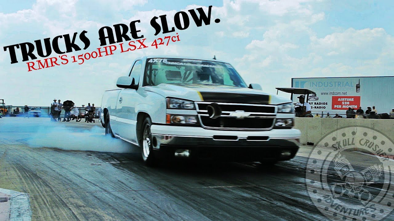RMR's 1500hp+ Single Turbo 427LSX TRUCK- 8.43@174 RUN - Clash Of the Titans 2013