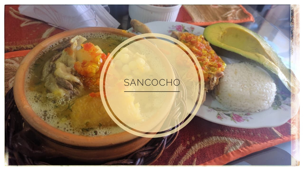 Sancocho de gallina y costilla de res.