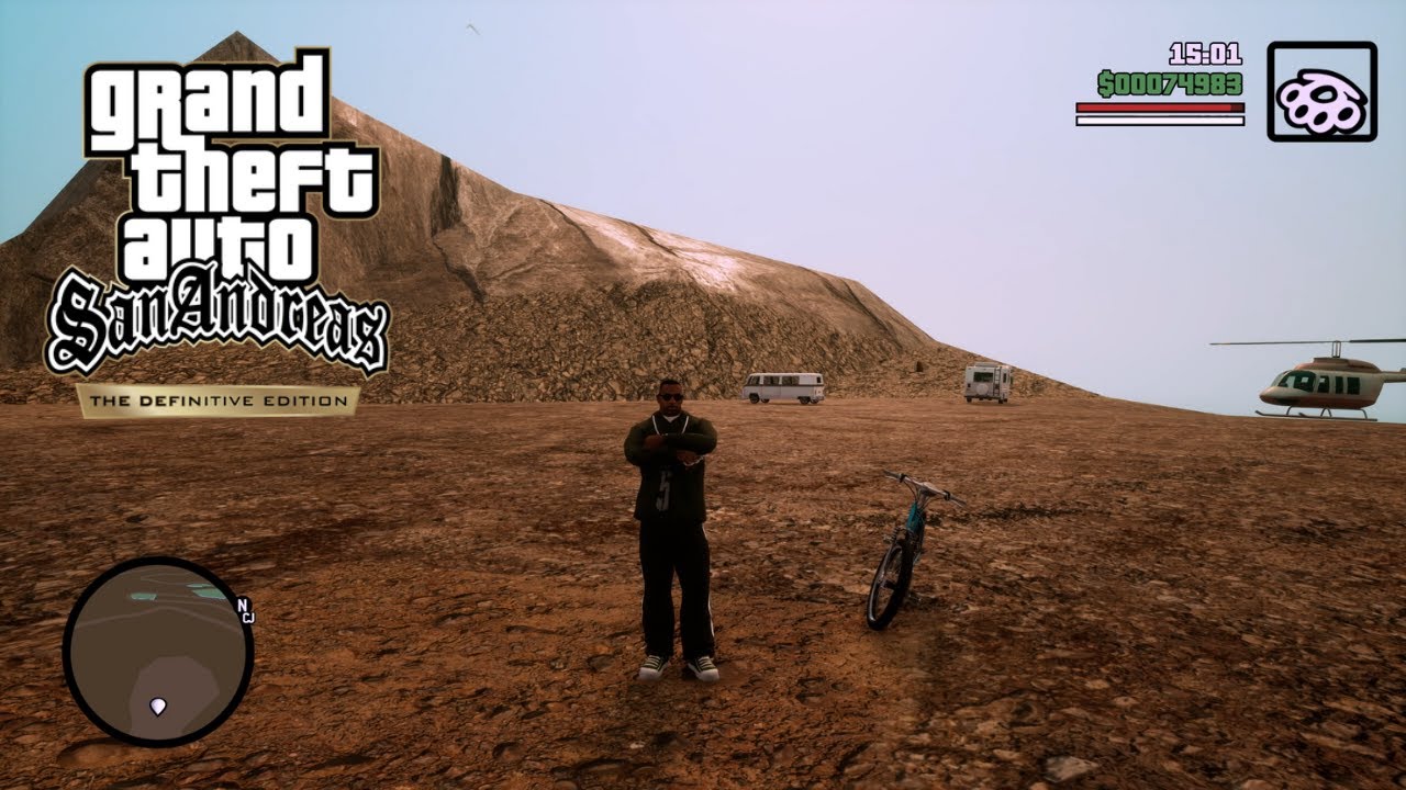 GTA San Andreas The Definitive Edition - Gameplay ITA - Sfida - The Chiliad Challenge
