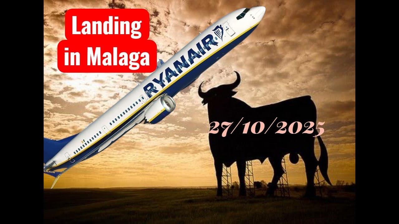 Landing in Malaga