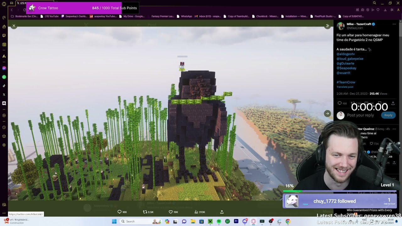 Learning about ALL the QSMP Lore | Minecraft React (27 Dec 2023)