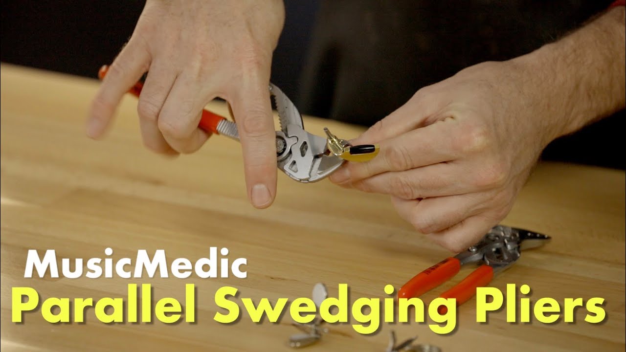 MusicMedic Parallel Swedging Pliers for Woodwind Repair
