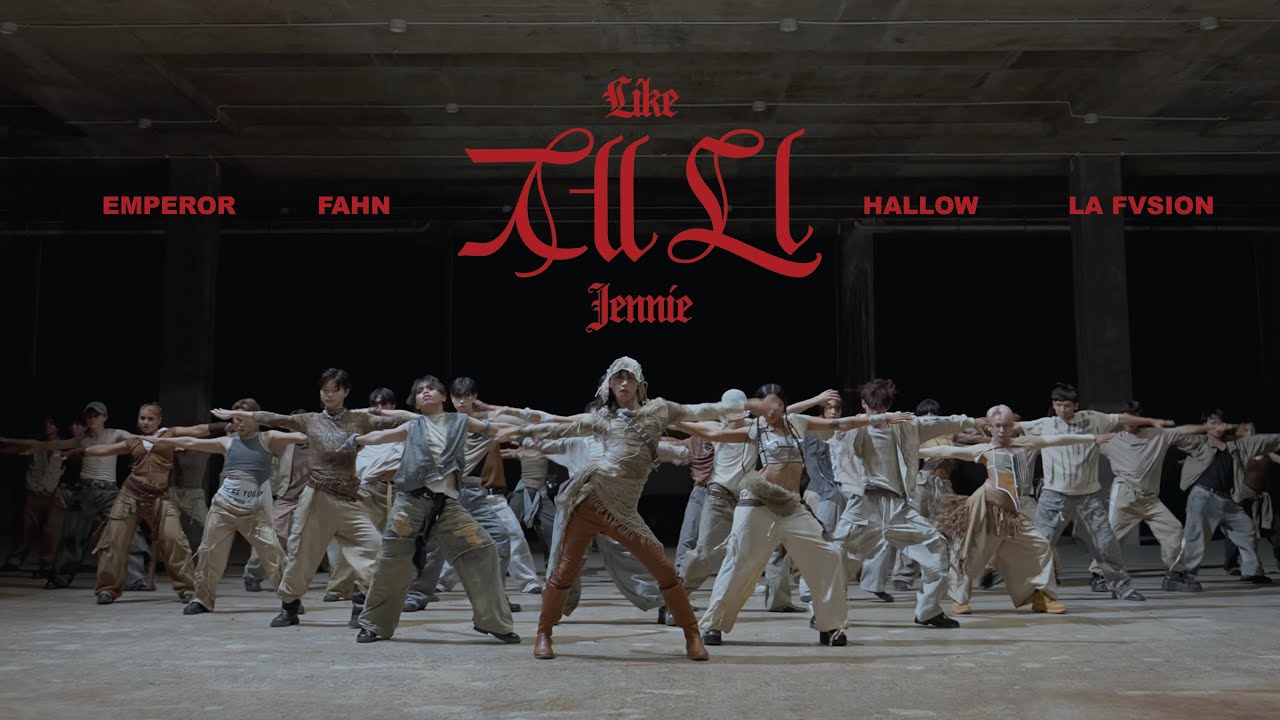 ‘LIKE JENNIE’ dance performance cover (50 dancers) - FAHN x HALLOW x EMPEROR x LA FVSION