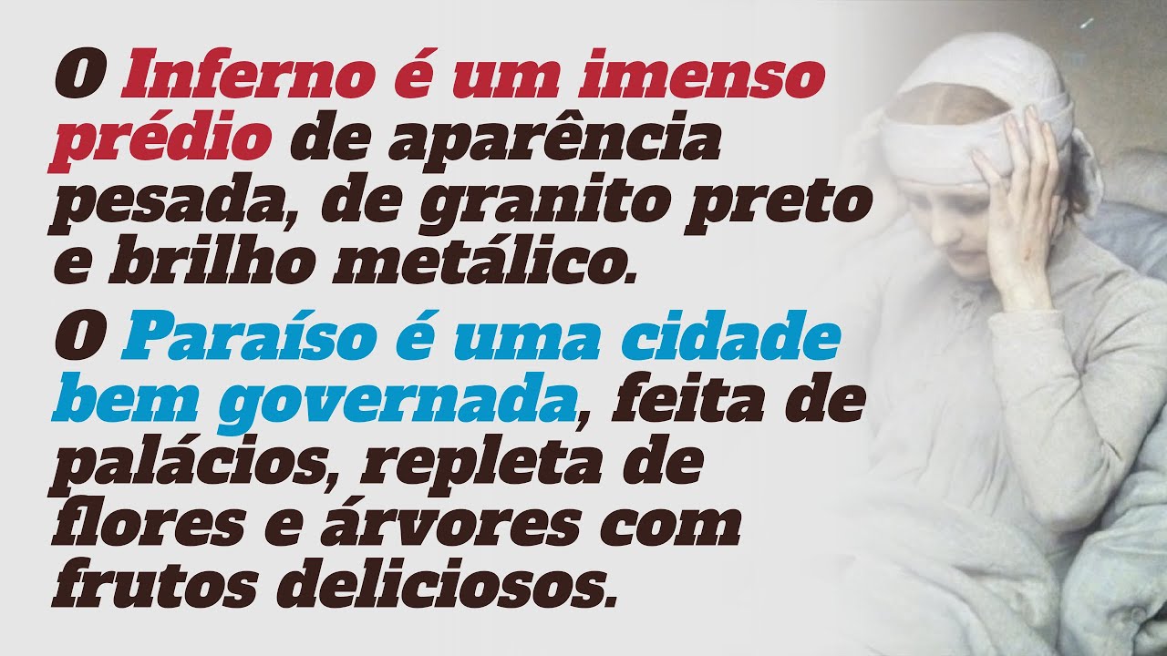 Diferenças entre o Inferno e o Paraíso (Anna Katharina Emmerick)