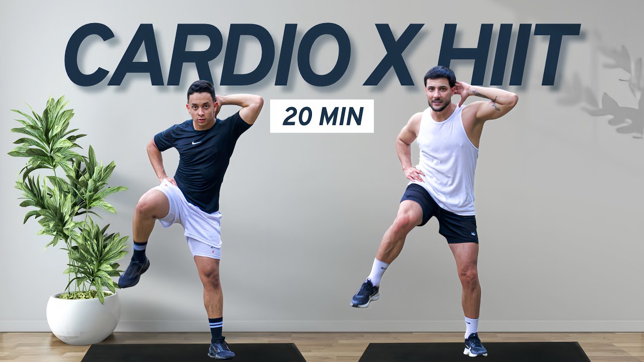 TREINO INTENSO DE 20 MIN - TODO EM PÉ - Corpo inteiro, sem equipamento, sem repetições