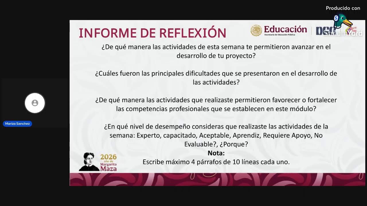 Semana 2, sesión 1.