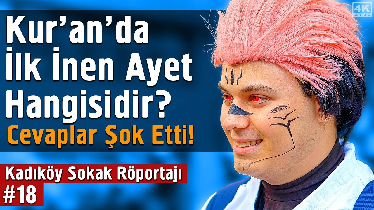 Kuranda İlk İnen Ayet Hangisidir? Cevaplar Şok Etti - Kadıköy Sokak Röportajı