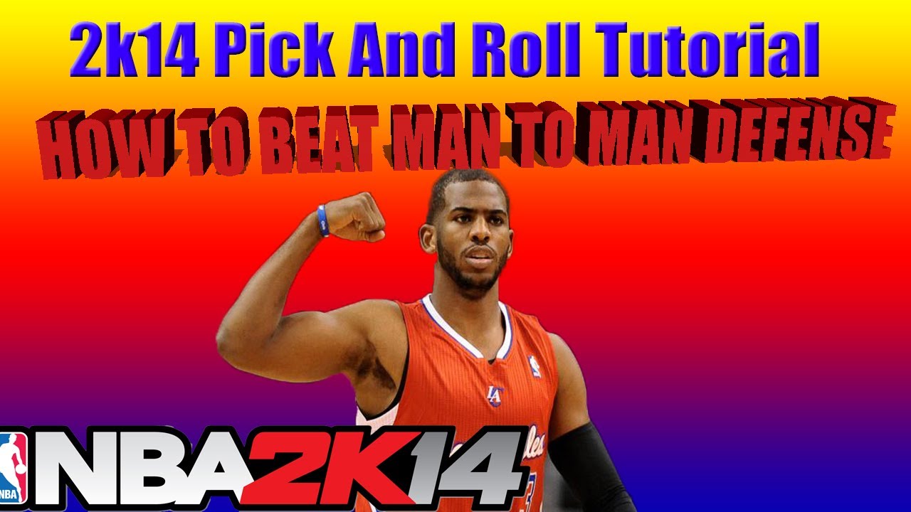 Nba 2k14 How To Pick & Roll Tutorial | How To Beat Man To Man Cheese |