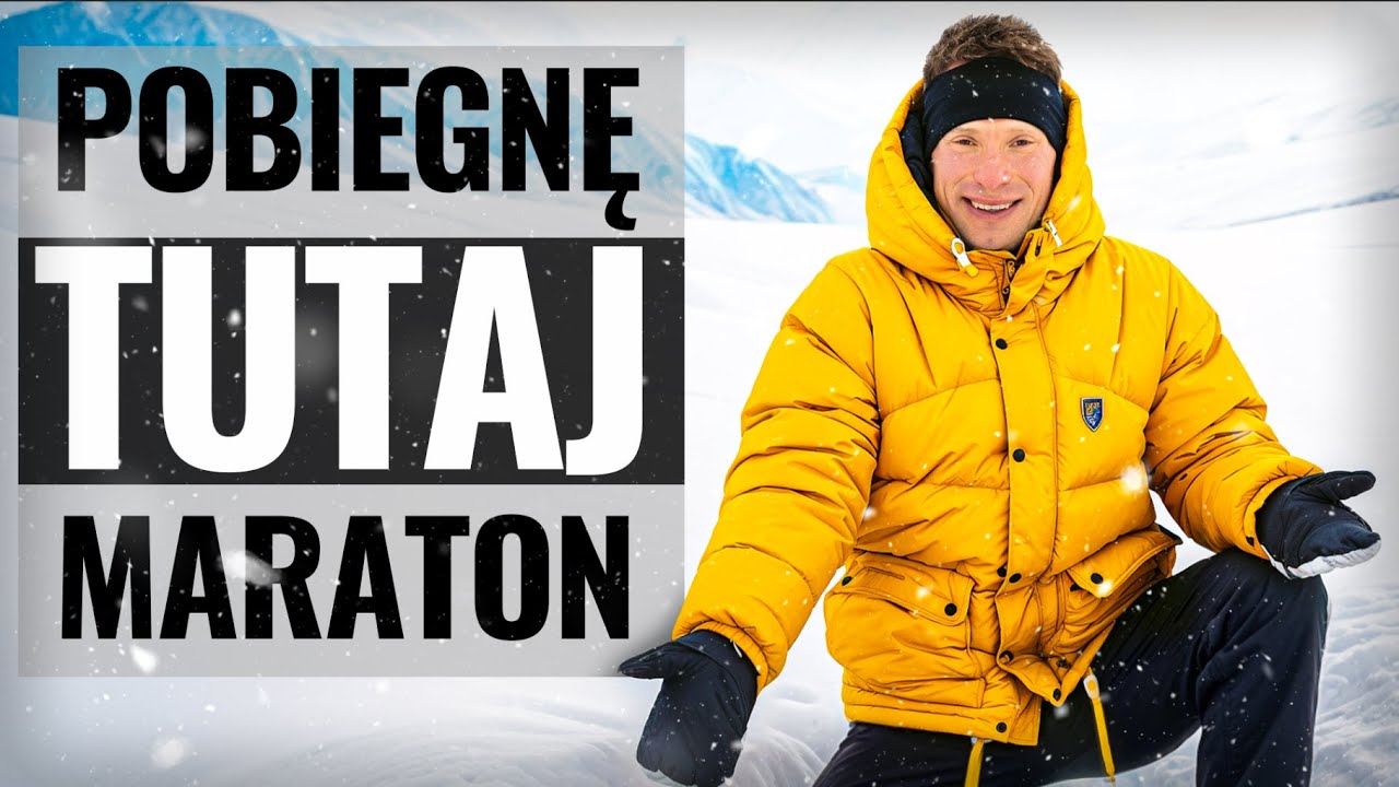 PRZEBIEGNĘ MARATON na Grenlandii 🥶 Jest ciężko...