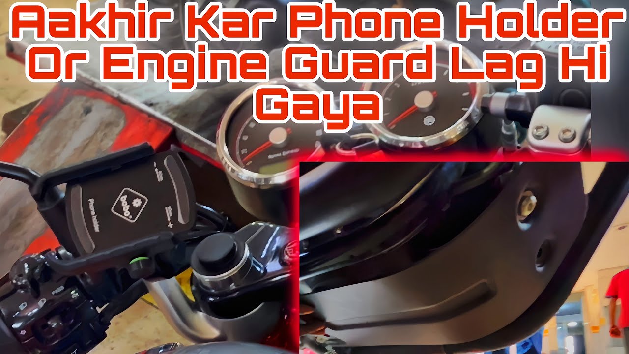 Mobile Holder for CONTINENTAL GT 650 | GT 650 sump guard