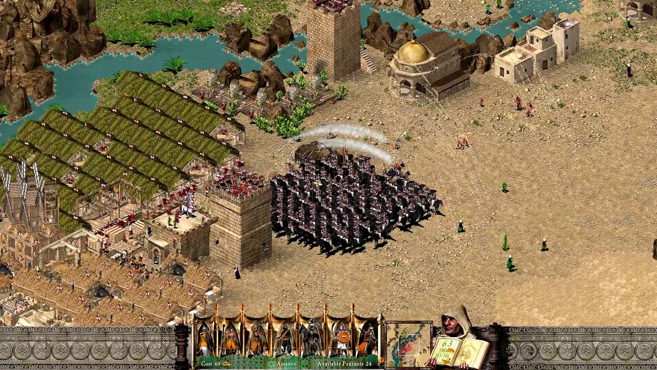 Stronghold Crusader - 33. Misty River - Max speed (90)