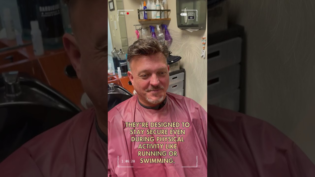 Custom Hair System for Active Lifestyle