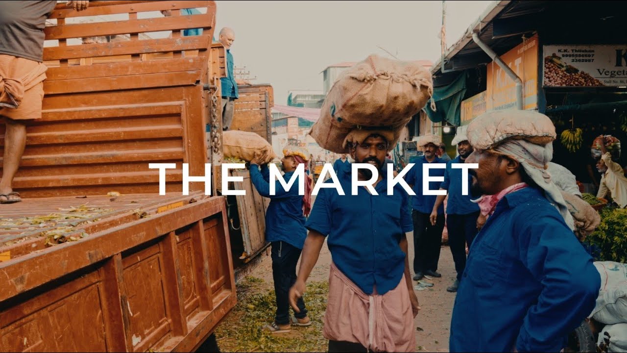The market (Journey Through the Ernakulam Vegetable Market)