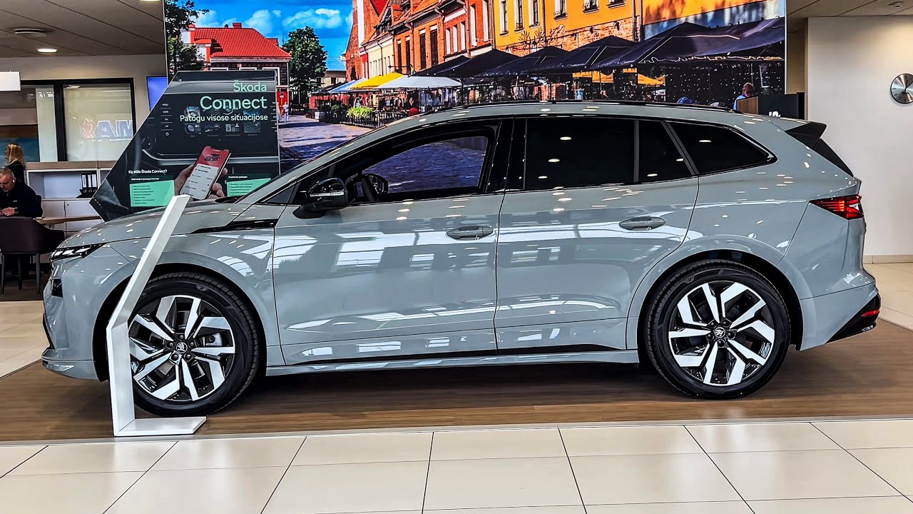 2025 SKODA ENYAQ SPORTLINE - INTERIOR AND EXTERIOR WALKAROUND