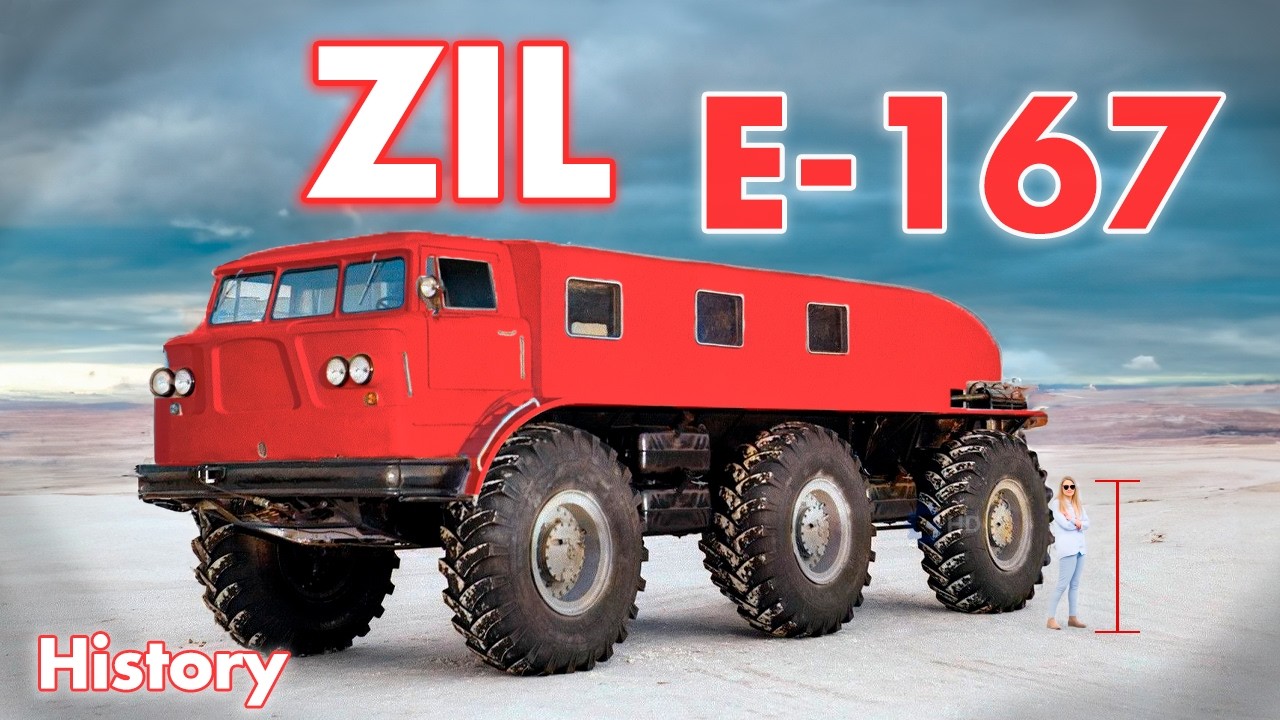 なぜこの巨大な6x6トラックは1960年代に開発されたのか？ ▶ ZIL E-167の物語
