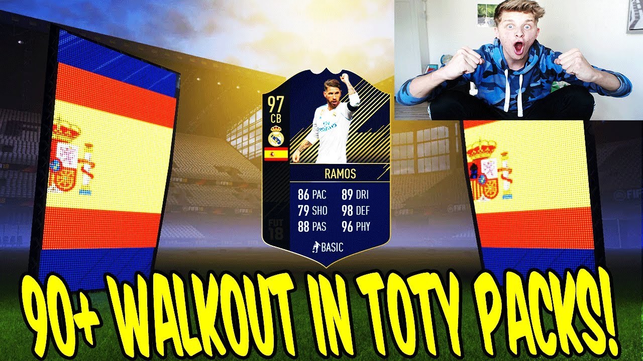 OMG! 90+ WALKOUT in 50K TOTY Lightning Rounds! 💎🤑 Fifa 18 Pack Opening Ultimate Team Deutsch