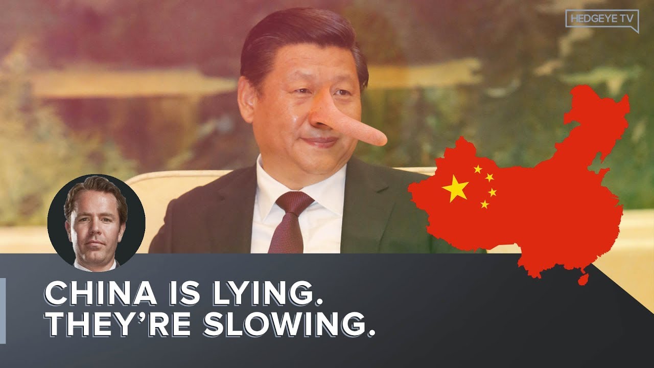 China Is Lying. They're Slowing.