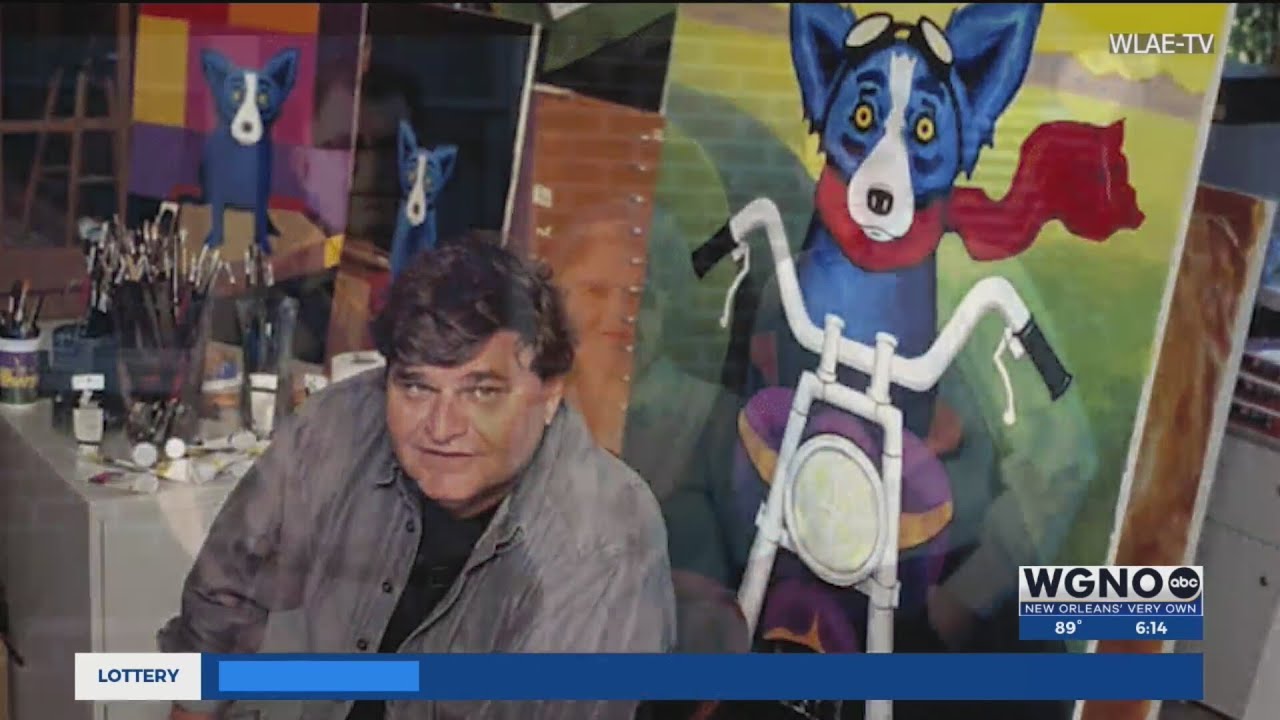 New documentary premiering about George Rodrigue and his famous 'Blue Dog' art