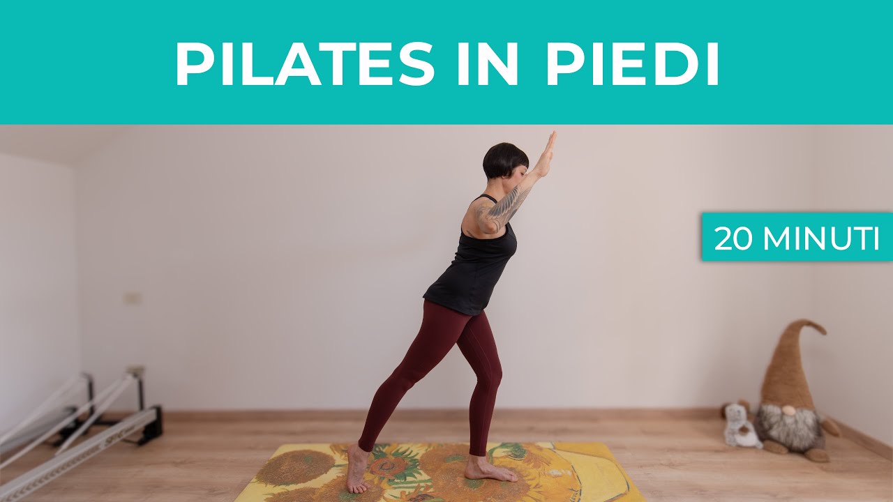 PILATES IN PIEDI 💪  – Allenamento in Stazione Eretta | Esercizi di Pilates a Casa