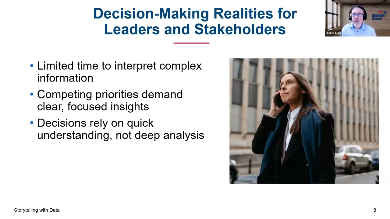 Storytelling with Data: Communicate Insights with Clarity and Impact (Webinar)