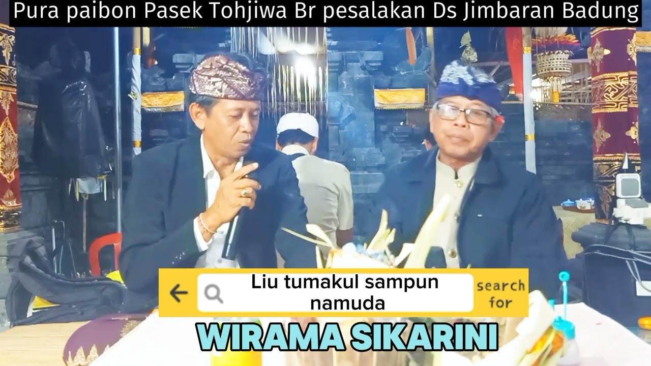 Wirama Sikarini ‼️Kekawin Arjuna Wiwaha,@Creatorbagus