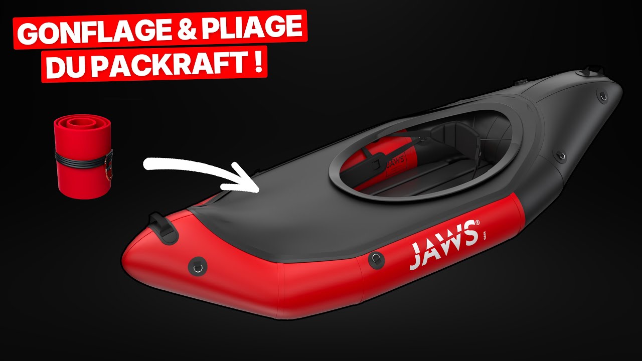 Comment Bien Gonfler & Plier son PACKRAFT ? (Tutoriel)