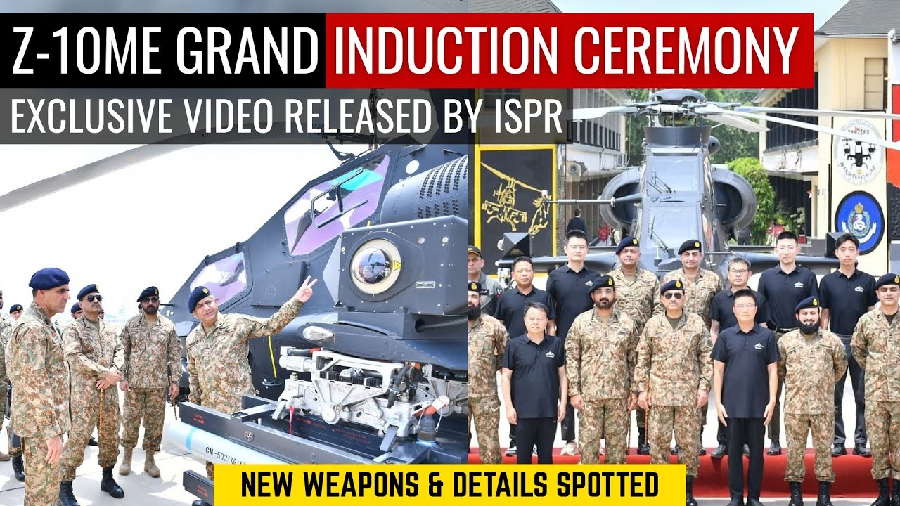Z-10ME Grand Induction Ceremony | Exclusive Video Released by ISPR | Defence Outpost