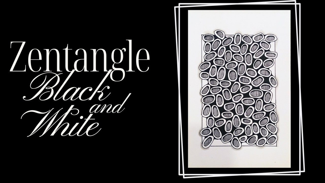 Zentangle Easy / Zentangle Art / Zentangle Tutorial / Relax Art