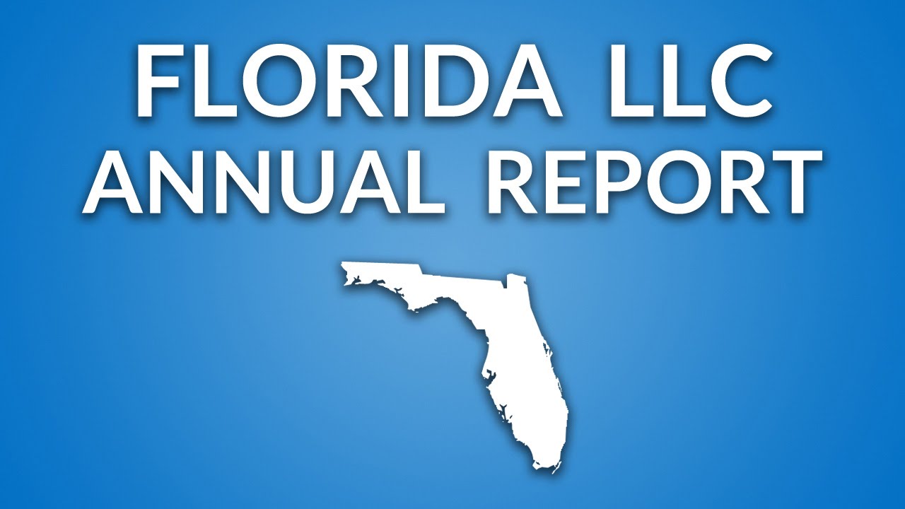 Florida LLC - Annual Report