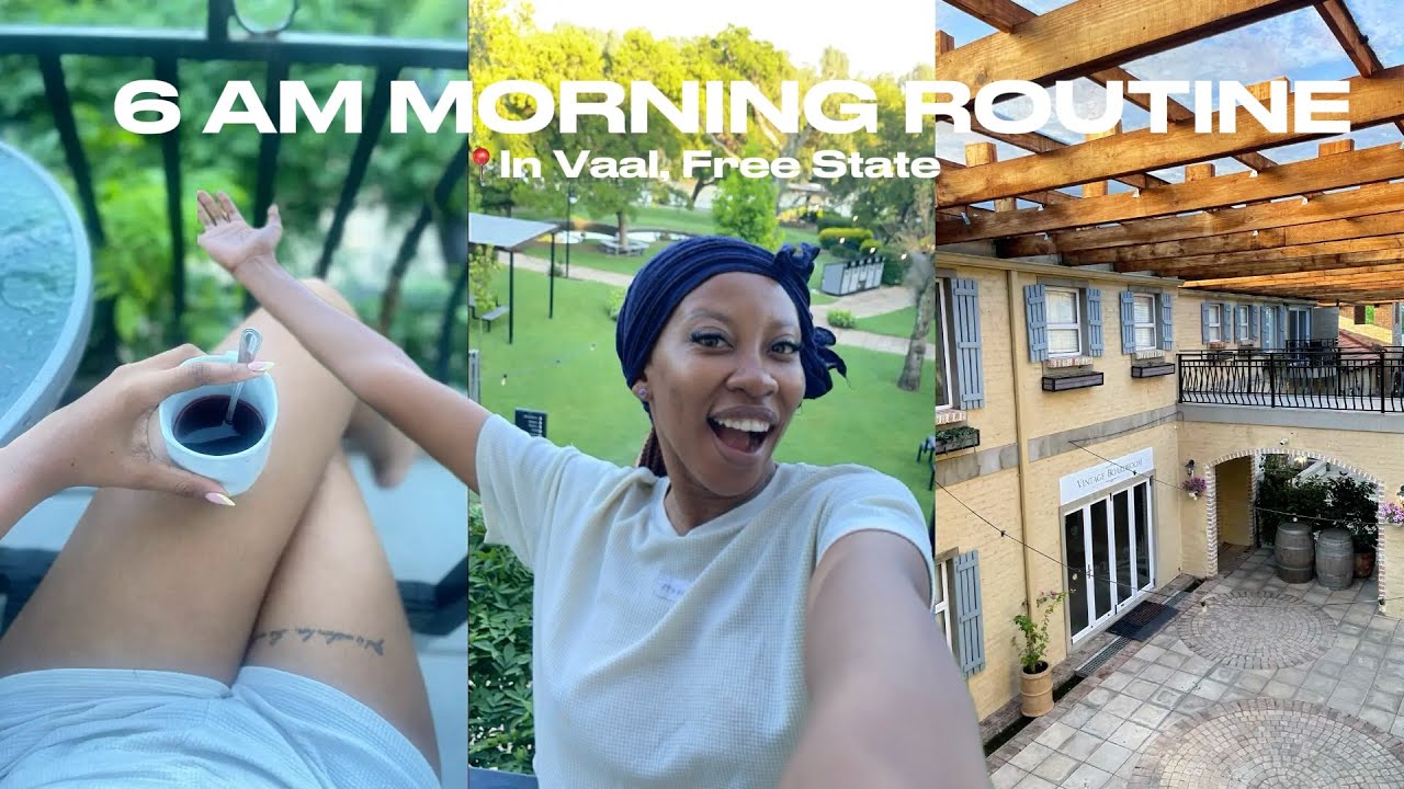 6 AM MORNING Routine| The MORNING I felt at Home Somewhere New| @pontdevalestate 