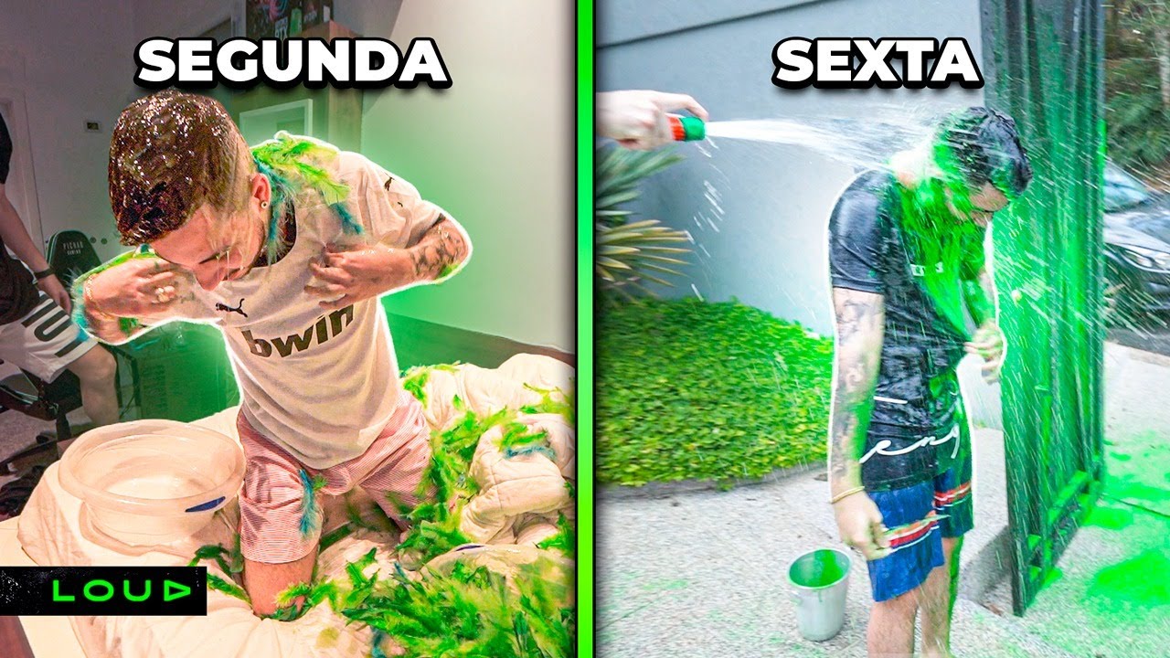 DEMOS BANHO NELE POR UMA SEMANA SEGUIDA NA LOUD!!
