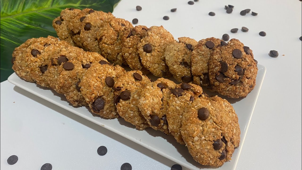 GALLETAS DE AVENA Y COCO CON CHIPS DE CHOCOLATE 🍫¡Te Van A Sorprender¡y Están¡ 🤤