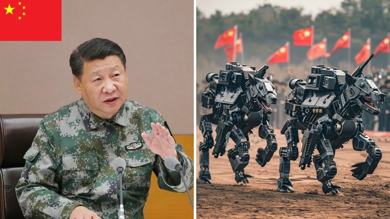 La Chine déploie des Robots de combat armés dans les rues de Wenzhou !