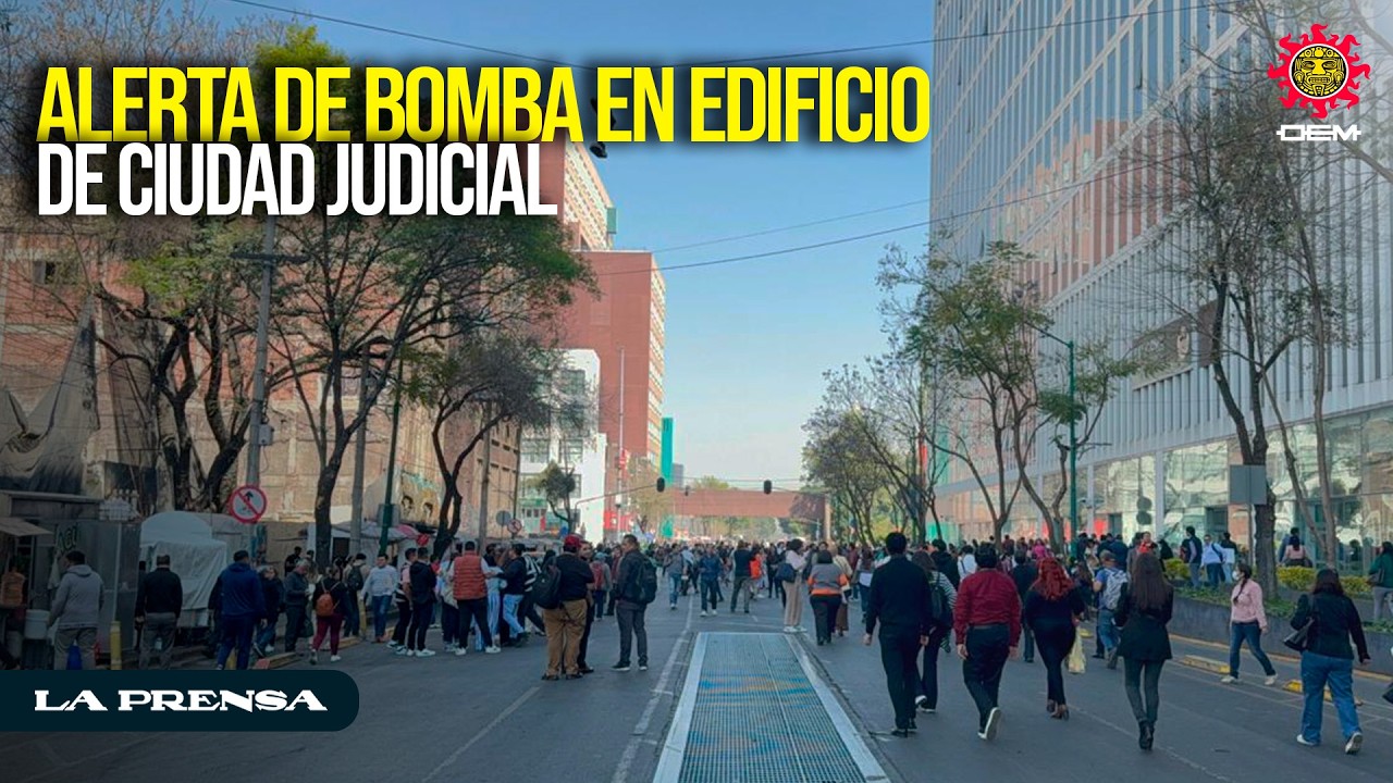 Dos Alertas Por Presuntos Explosivos Moviliza A Miles En Juzgados De #Cdmx