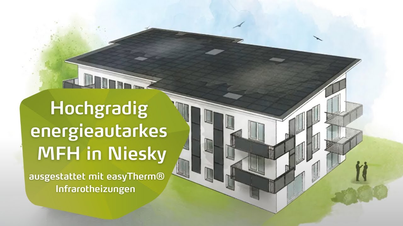 Revolutionäres Wohnprojekt in Niesky – mit easyTherm® Infrarotheizungen