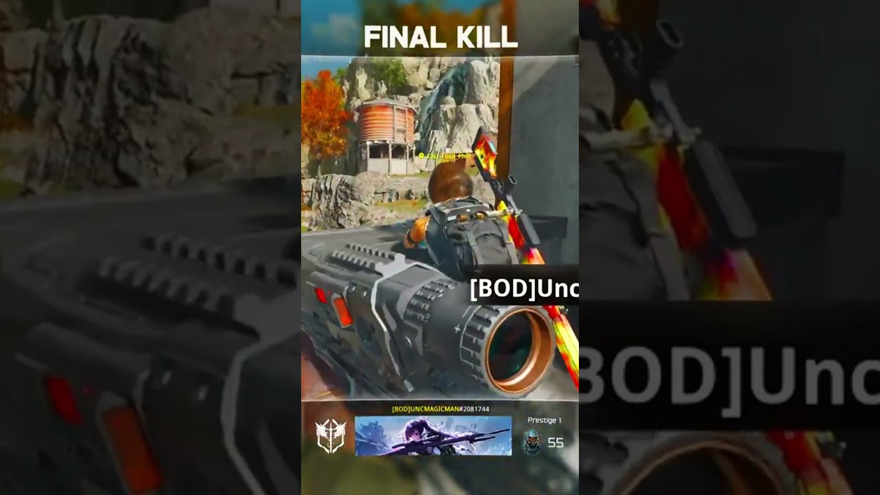 Warzone Dodgiest End Game Snipe 😳🎯