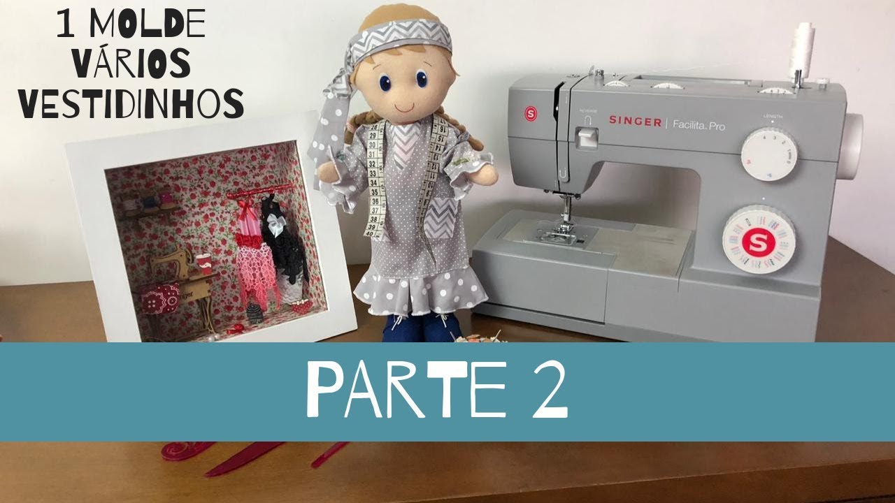 Molde de boneca parte 2