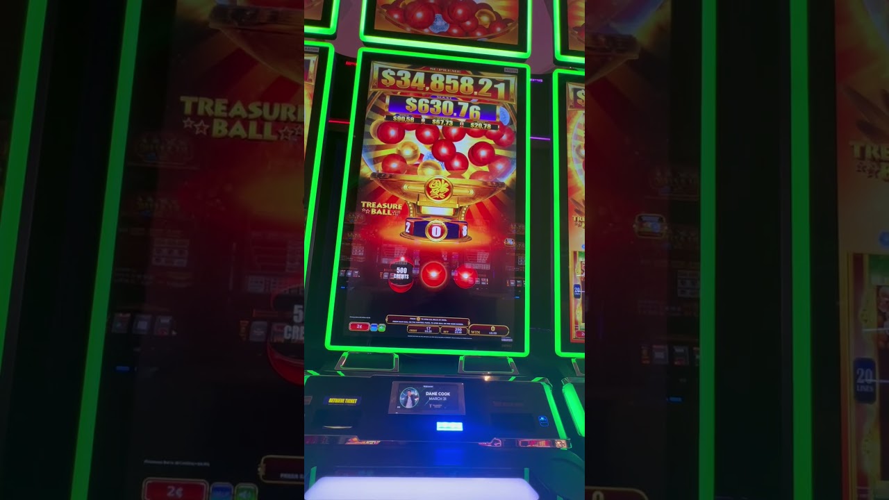 Treasure ball slot machine @yaamava #slots #viral