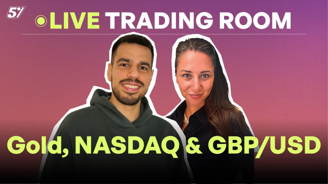 Live Forex Trading &ndash; Gold, NASDAQ & GBP/USD