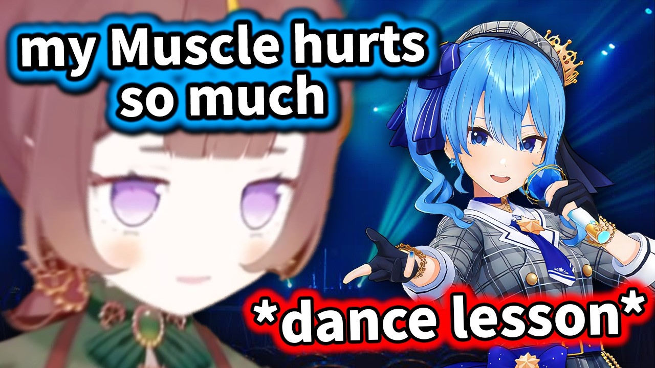 when Anya n Suisei went to a Dance lesson class IRL